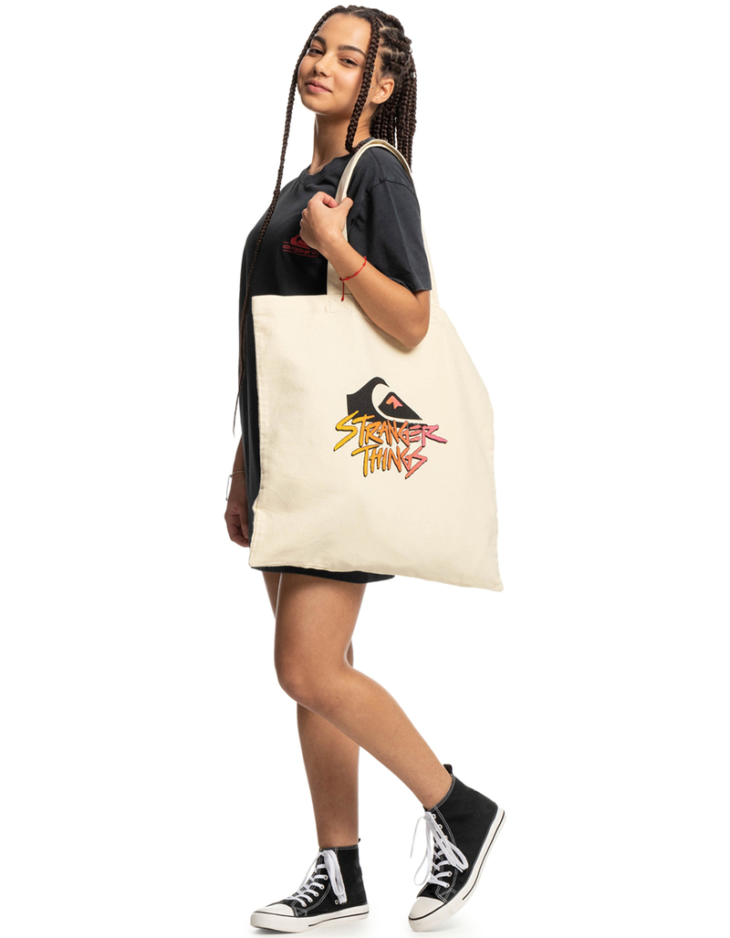 QUIKSILVER x Stranger Things Lenora Hills Tote Bag image number 3