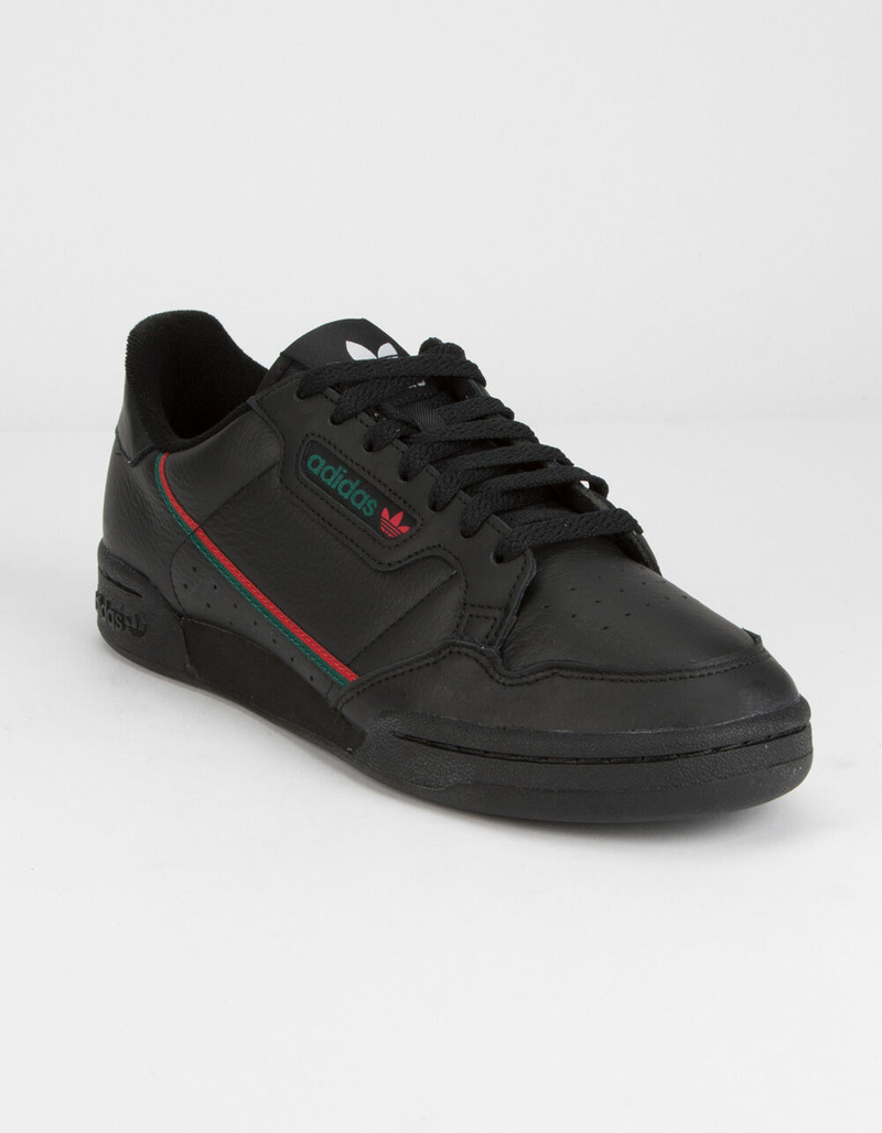 ADIDAS Continental 80 Core Black & Scarlet Shoes image number 1