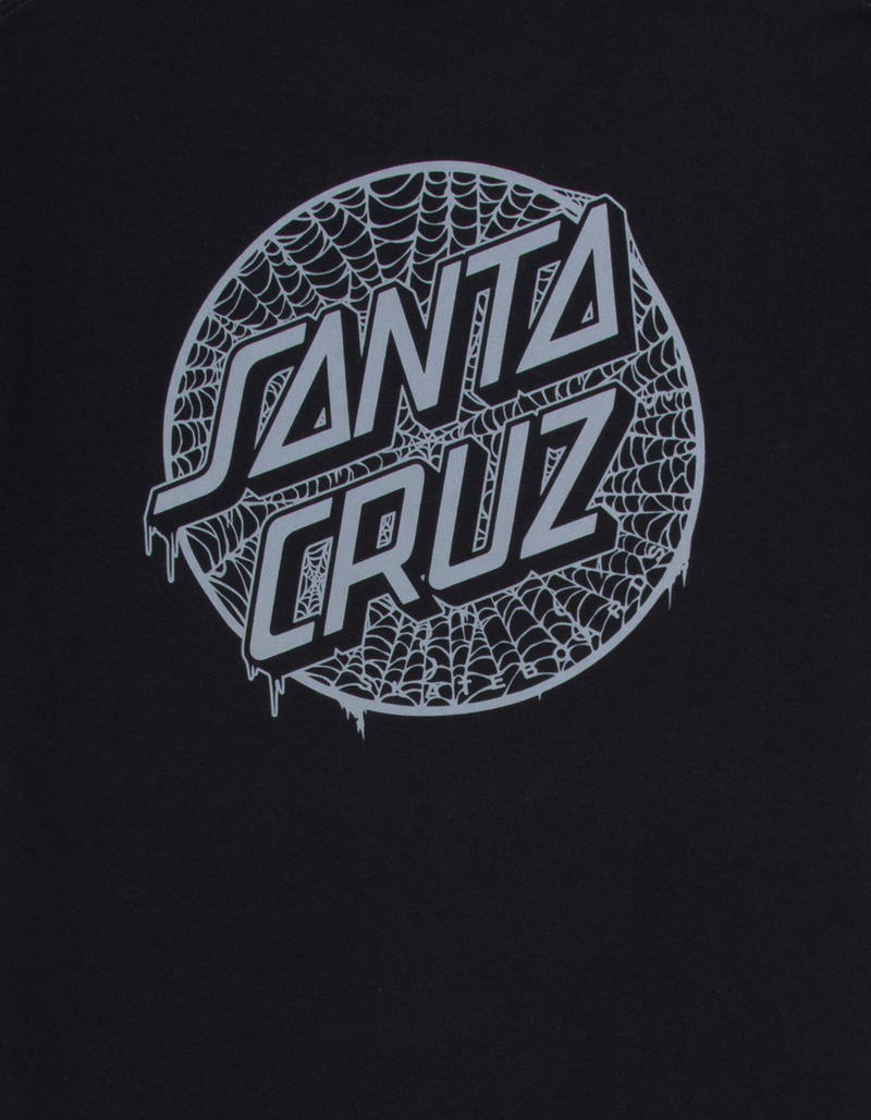 SANTA CRUZ Web Dot Mono Mens Tee image number 2