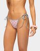 EDIKTED Tora Reversible Polka Dot String Bikini Bottoms image number 2