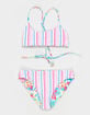 FEATHER 4 ARROW Waverly Girls Reversible Bralette Bikini Set image number 3