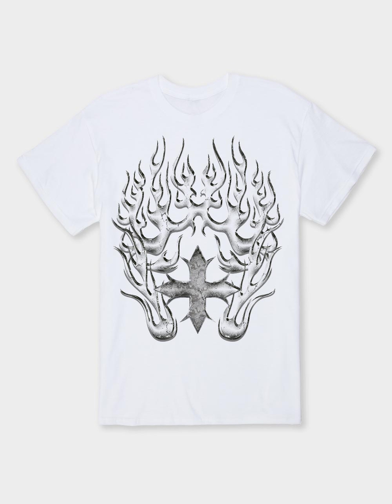 CROSS Metal Flames Unisex Tee image number 1