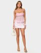 EDIKTED Vella Sequin Sheer Chiffon Top image number 5
