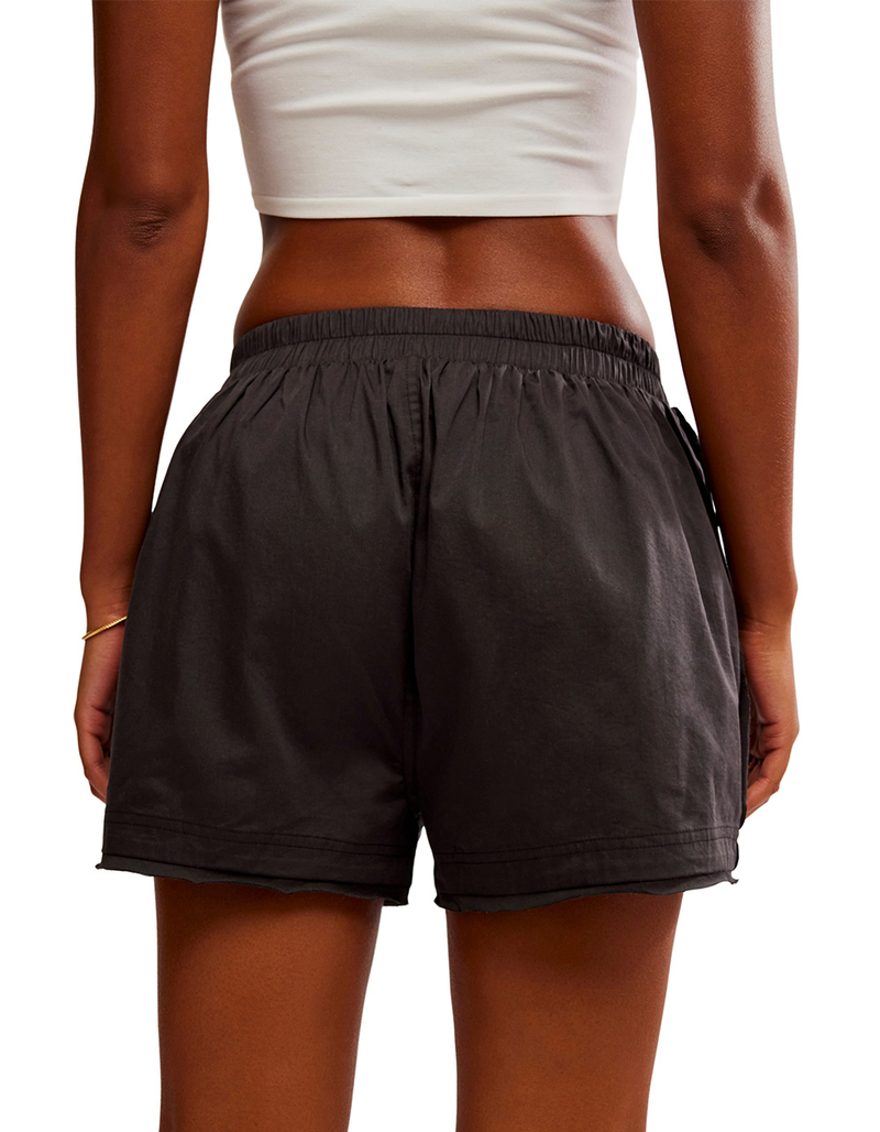 FREE PEOPLE Day To Day Womens Solid Boxer Shorts image number 4