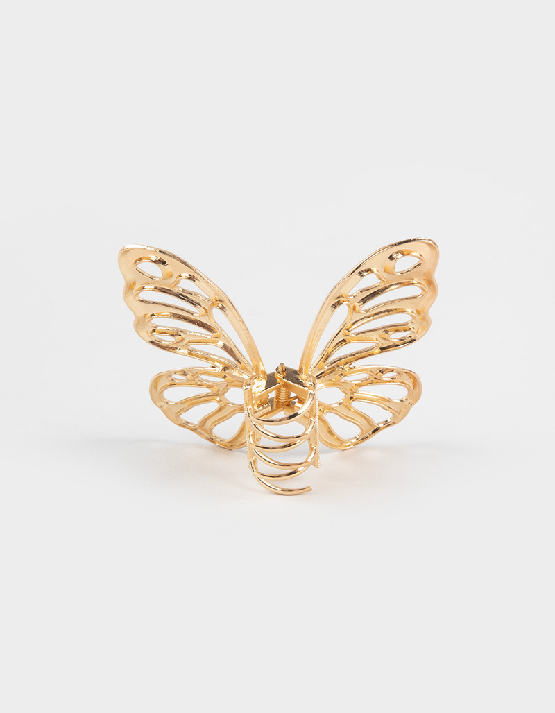 FULL TILT Metal Butterfly Hair Clip image number 1