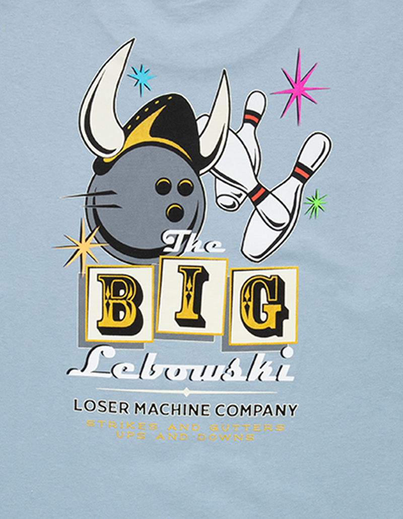 LOSER MACHINE x The Big Lebowski Strikes & Gutters Mens Tee image number 2