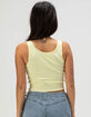 RSQ Womens Hibiscus Embroidered Tank Top image number 4
