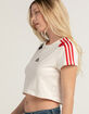 ADIDAS Flower Womens Crop Tee image number 2