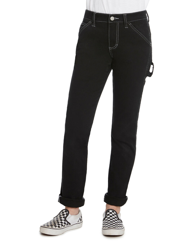 DICKIES Stretch Girls Carpenter Pants image number 3