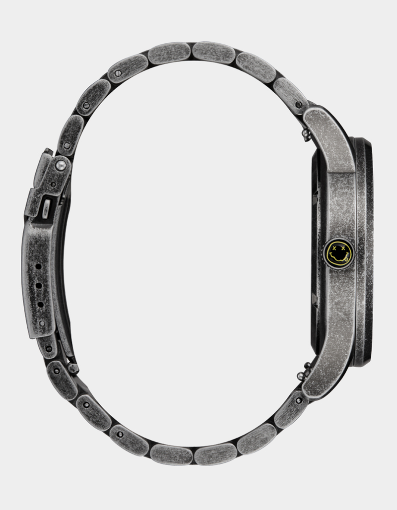 NIXON x Nirvana Wobble Sentry Stainless Steel Watch image number 2
