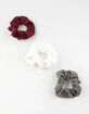 FULL TILT 3 Pack Knit Scrunchies image number 1
