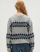 RSQ Womens Geometric Pullover Sweater image number 4