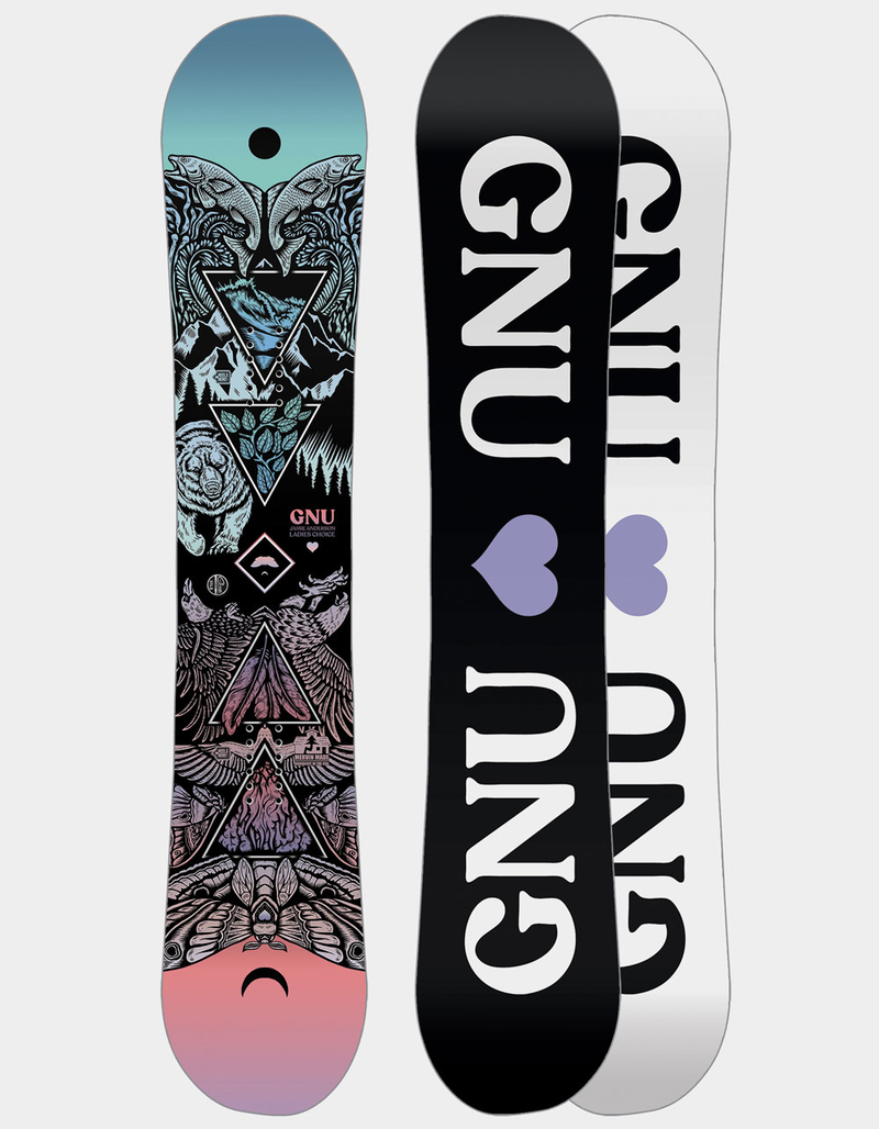 GNU Ladies Choice Womens Snowboard image number 0
