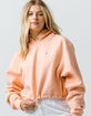 CHAMPION Reverse Weave Cinch Bottom Womens Crop Hoodie image number 1