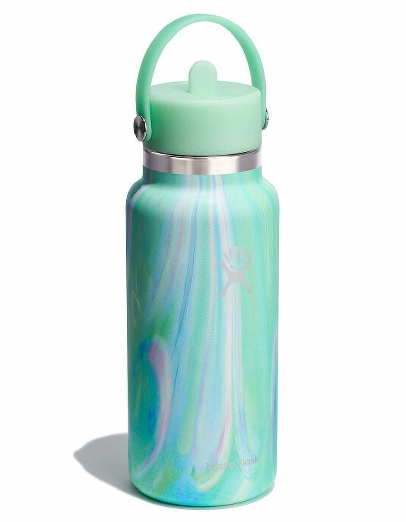 HYDRO FLASK 32 oz Wide Mouth Water Bottle With Flex Straw Cap image number 2