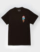 RIOT SOCIETY Ice Scream Mens Tee image number 1