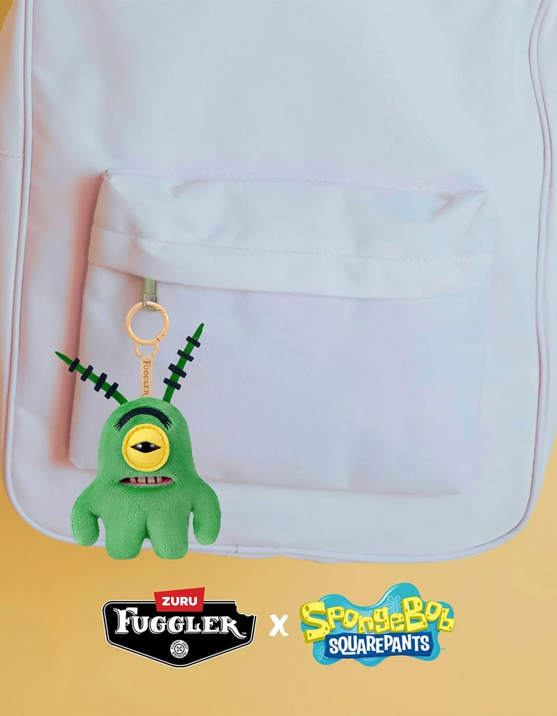 FUGGLER SpongeBob SquarePants Assorted Plush Keychains image number 1