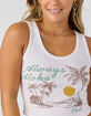 O'NEILL Always Aloha Womens Crop Tank Top image number 2