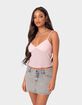 EDIKTED Serafina Sheer Mesh Tank Top image number 3