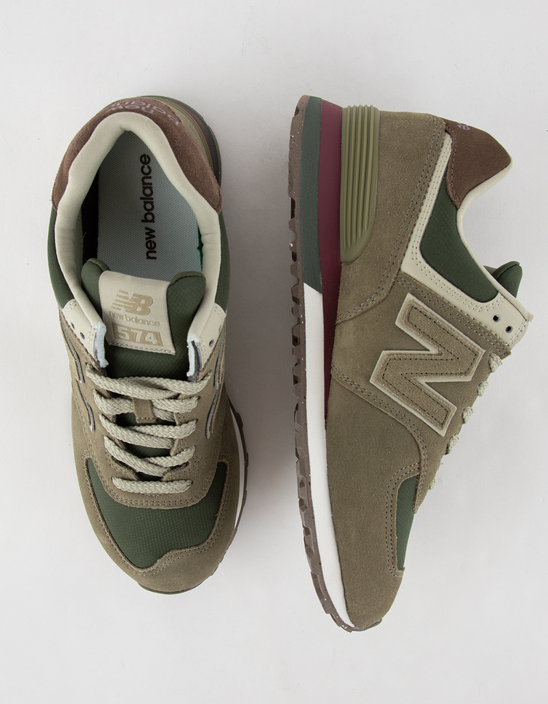 NEW BALANCE 574 Mens Shoes - OLIVE COMBO | Tillys 