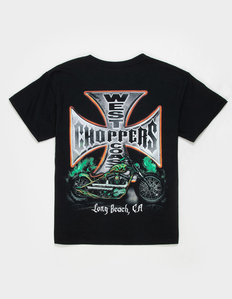 WEST COAST CHOPPERS Orange Hue Boys Tee image number 1