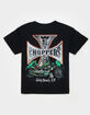 WEST COAST CHOPPERS Orange Hue Boys Tee image number 2