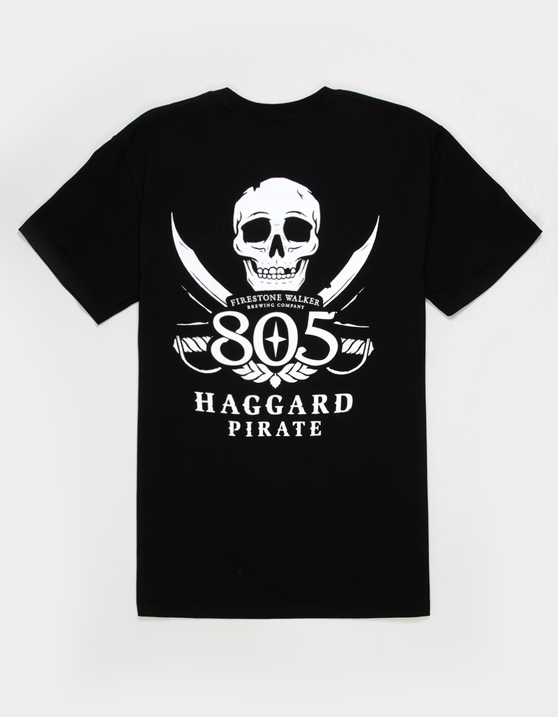HAGGARD PIRATE x 805 Shield Mens Tee image number 0