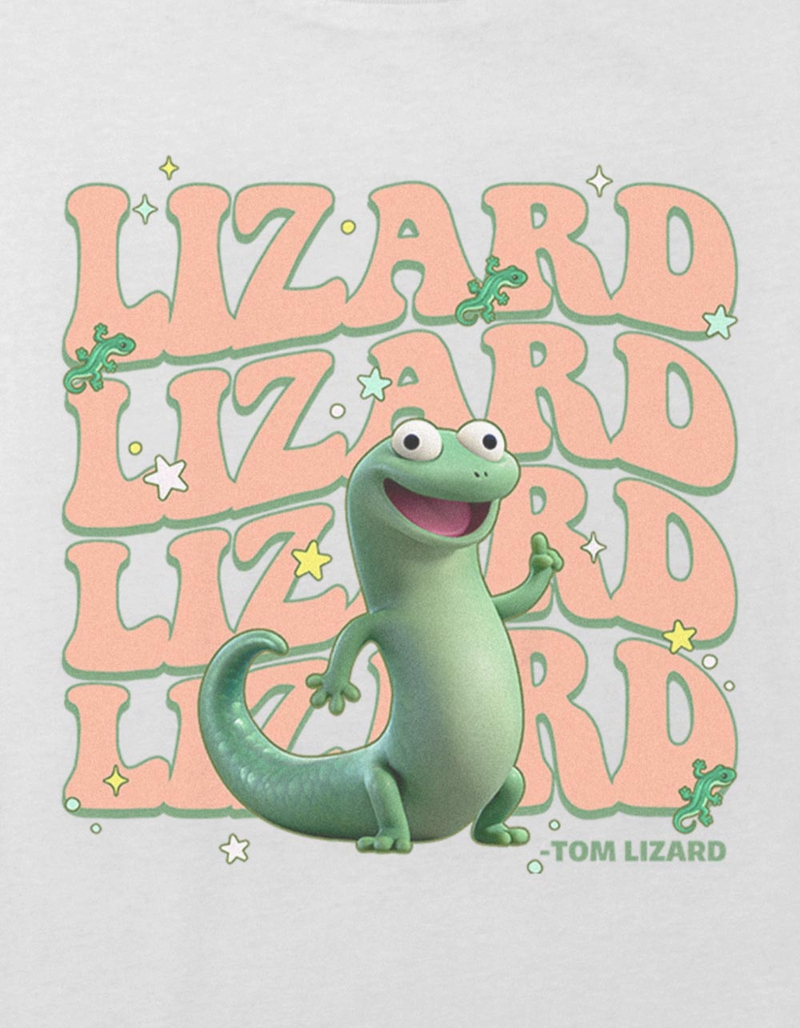 HOPPERS Lizard Stack Girls Crop Tee image number 1