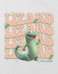HOPPERS Lizard Stack Girls Crop Tee image number 2