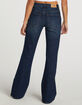 RSQ Womens Low Rise Flare Jeans image number 4