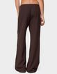 EDIKTED Kerie Pinstripe Low Rise Pants image number 3