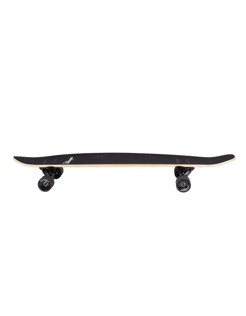 RETROSPEC Zed Black Pipeline 44" Longboard Skateboard image number 4
