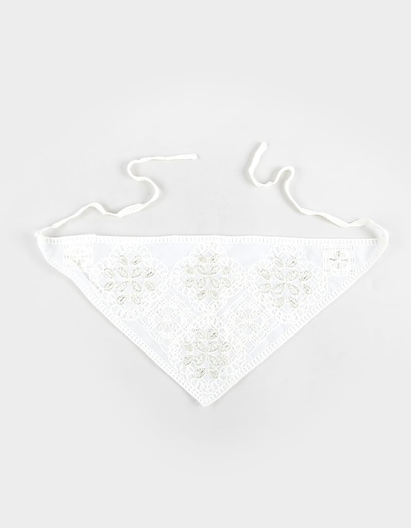 FULL TILT Beaded Embroidered Hair Scarf image number 2