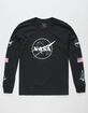 NEON RIOT NASA Symbol Black Boys T-Shirt image number 1