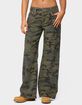 EDIKTED Quincy Studded Low Rise Baggy Jeans image number 1