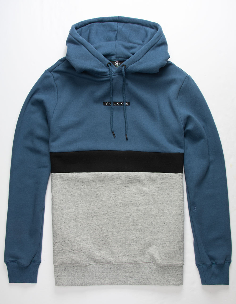 VOLCOM Single Stone Blue Mens Hoodie image number 0