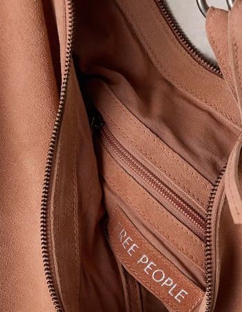 FREE PEOPLE Roma Suede Tote Bag Alternative Image