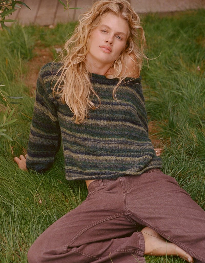 RHYTHM Baklava Knit Womens Sweater image number 3