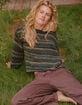 RHYTHM Baklava Knit Womens Sweater image number 4