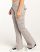 RSQ Womens Low Rise Cargo Flare Pants image number 3
