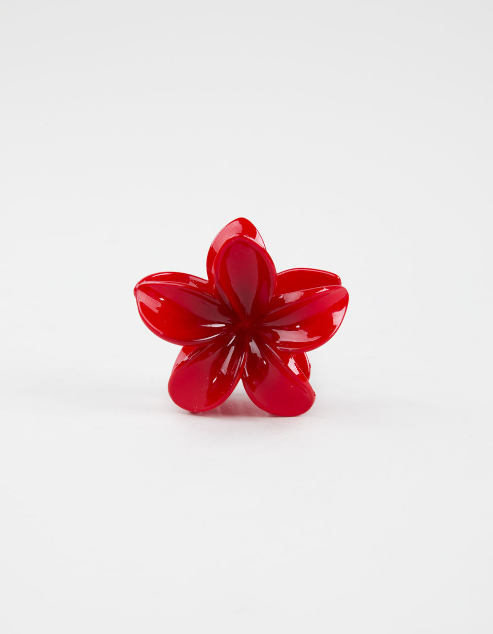 FULL TILT Hibiscus Flower Hair Claw Clip - RED - ONE SIZE | Tillys