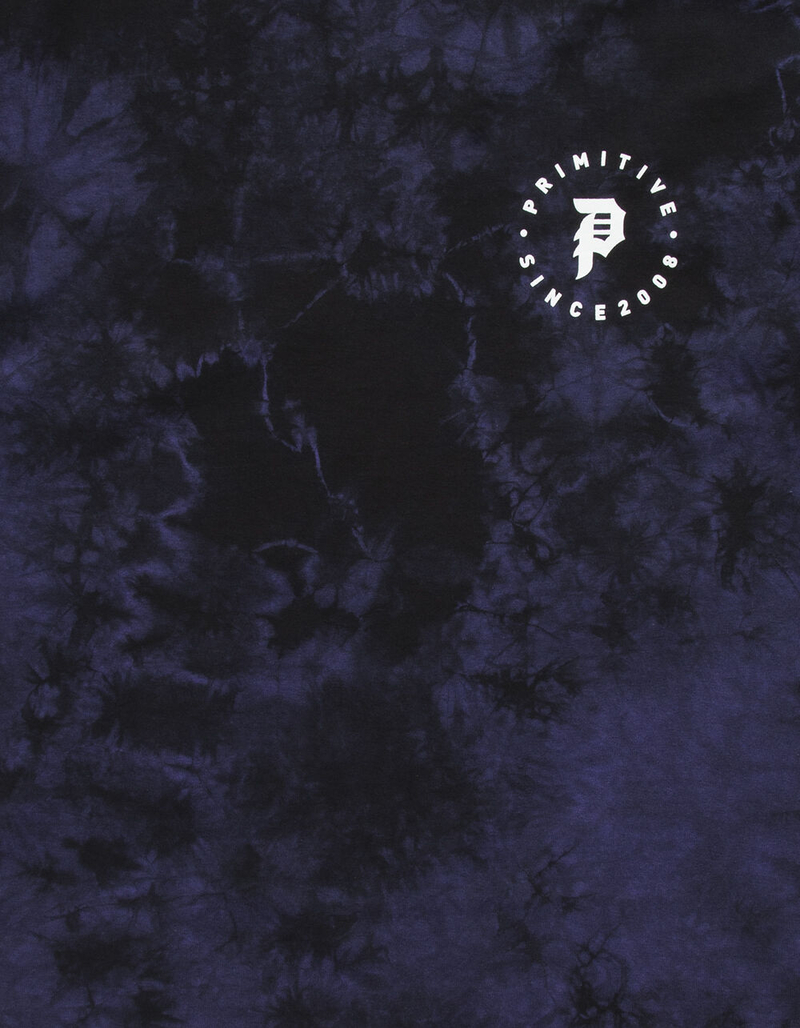 PRIMITIVE Dirty P Orbit Wash Mens Purple T-Shirt image number 2