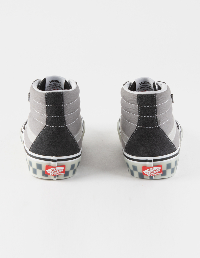 VANS Translucent Rubber Skate Sk8 Hi Shoes image number 3