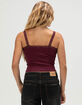 TILLYS Lace Trim Womens Cami image number 4