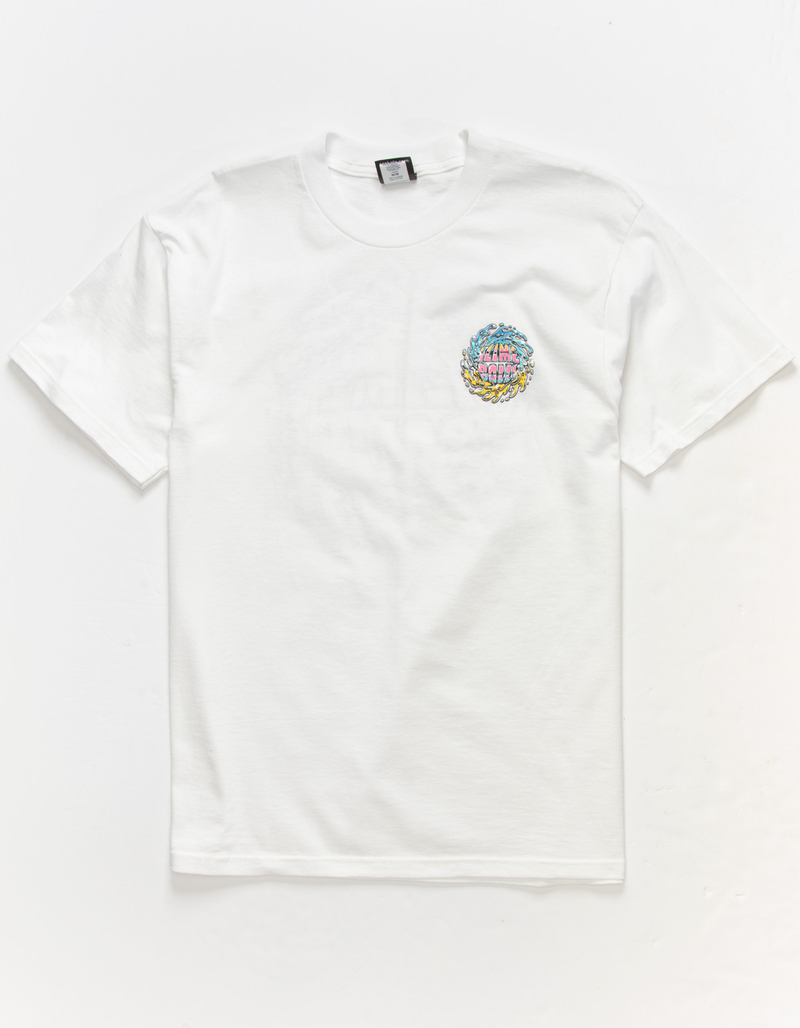 SLIME BALLS Chrome Logo Mens Tee image number 1