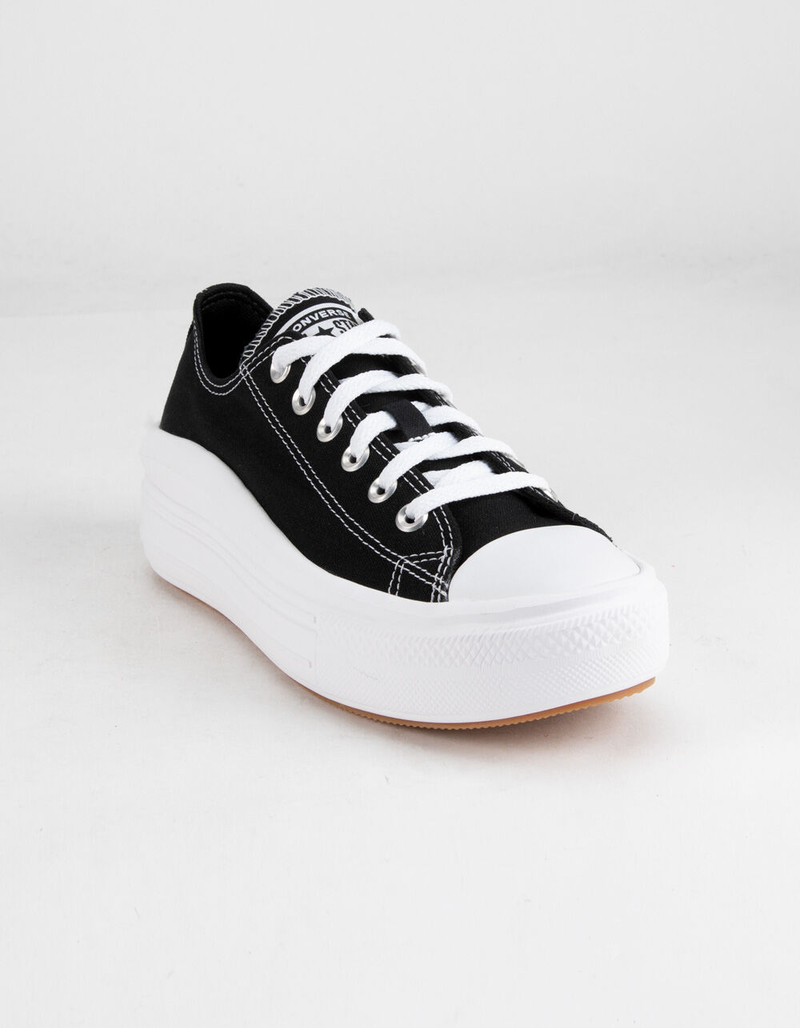 CONVERSE Canvas Color Chuck Taylor All Star Move Low Top Womens Platform Shoes image number 1