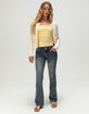 WEST OF MELROSE x Miss Me Womens Studded Bootcut Jeans image number 5
