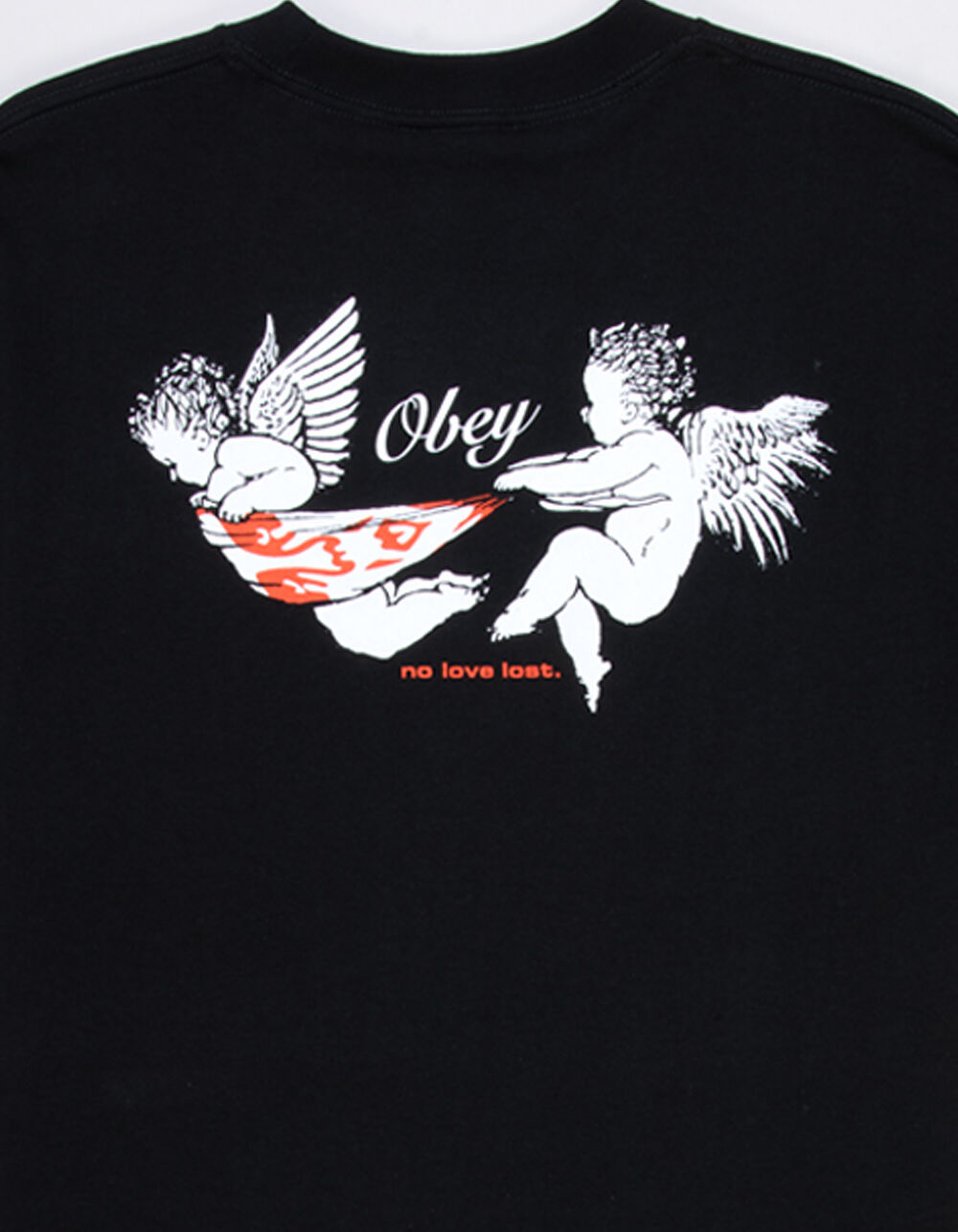 OBEY No Love Lost Mens Boxy Tee - BLACK | Tillys