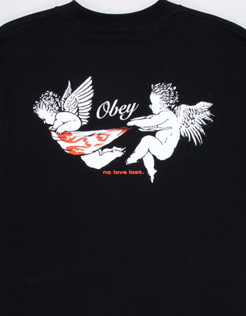 OBEY No Love Lost Mens Boxy Tee image number 2
