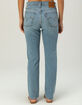 LEVI'S Premium Wedgie Slim Fit Womens Jeans - In The Dust image number 4